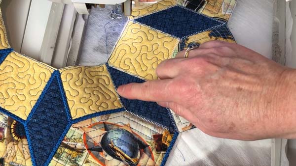 Join Embroidery Sections 30 showing stitches