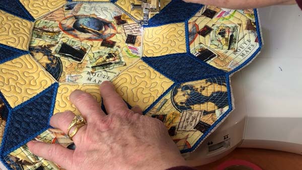 Join Embroidery Sections 56 second section to stitch