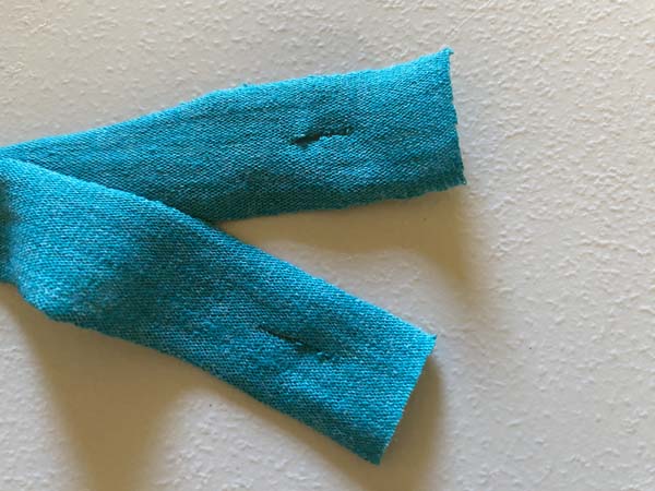 Join T Shirt Yarn No Sew 6 Slits Cut