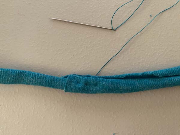 Join T Shirt Yarn Sew 8 Few Stitches Complete