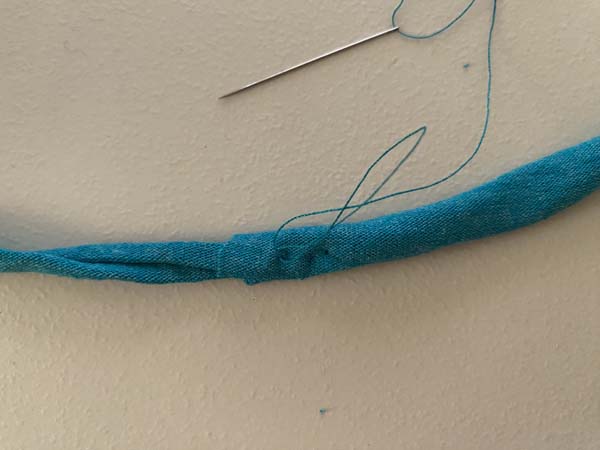 Join T Shirt Yarn Sew 8 Tie Knot