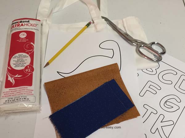 Kids Personalized Tote Bag Supplies