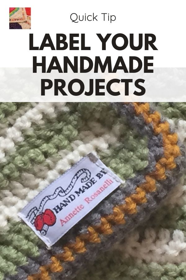 Label Your Handmade Projects - pin