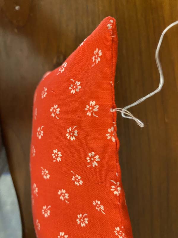 Ladder Stitch Needle Knot