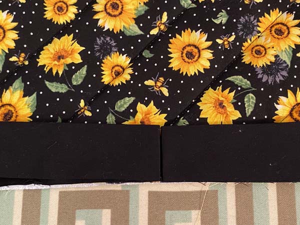 Large Casserole Hot Pad 16 Binding Ends Folded