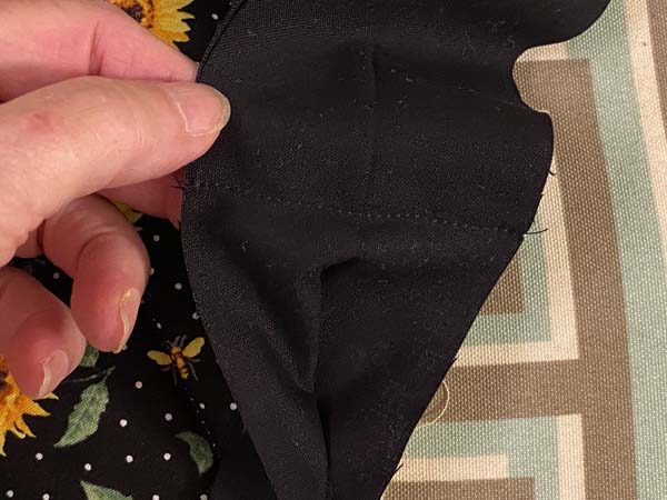 Large Casserole Hot Pad 17 Stitch Binding Together