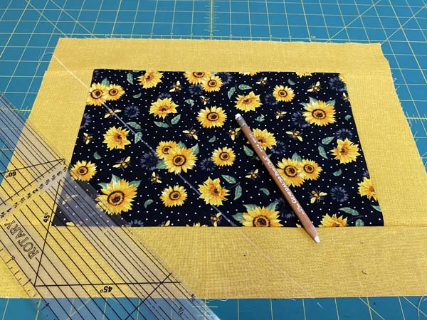 Large Casserole Hot Pad 5 Lines Marked