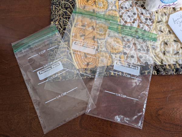 Lavender Sachet Machine Embroidery Bags