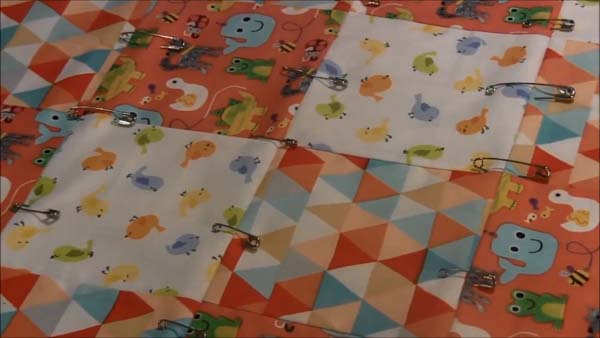 Layer Pin Baste Tutorial Close Up Pins