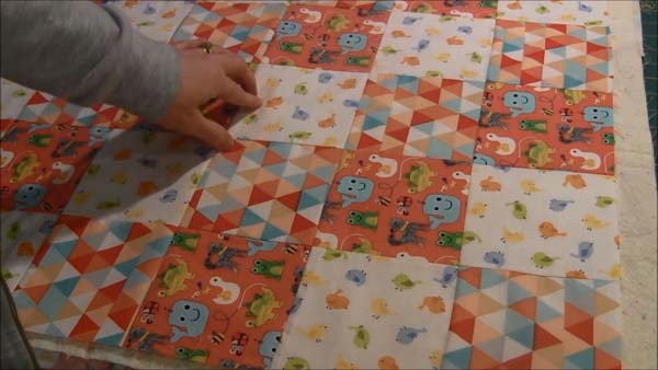 Layer Pin Baste Tutorial Start in Center