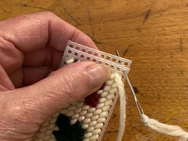 Leaf Napkin Ring Attach Reinforcement