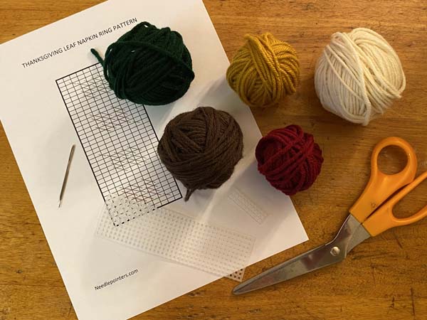 Leaf Napkin Ring Supplies