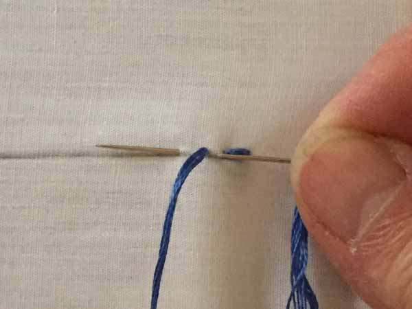 Learn the Backstich Tutorial 14