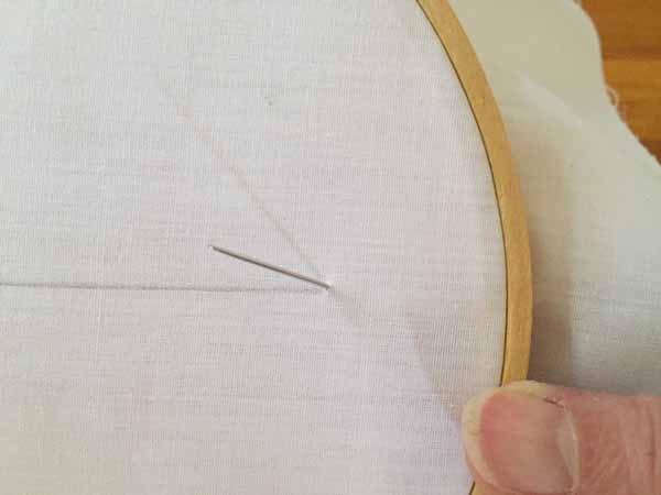 Learn the Backstich Tutorial 2 - Backstitch Embroidery