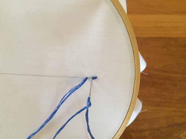 Learn the Backstich Tutorial 7