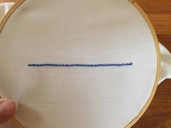 Learn the Backstich Tutorial 9