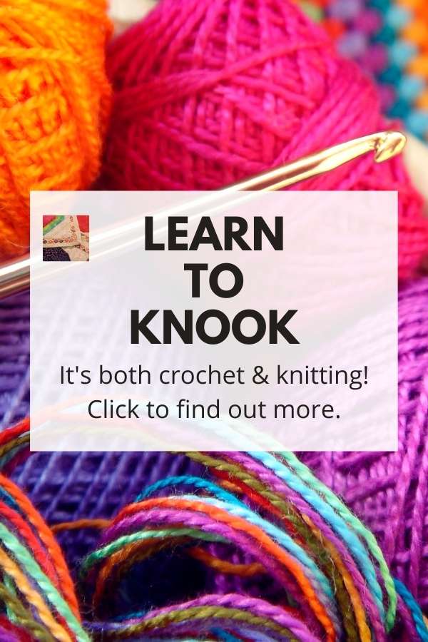 Knooking: Knitting with a Crochet Hook