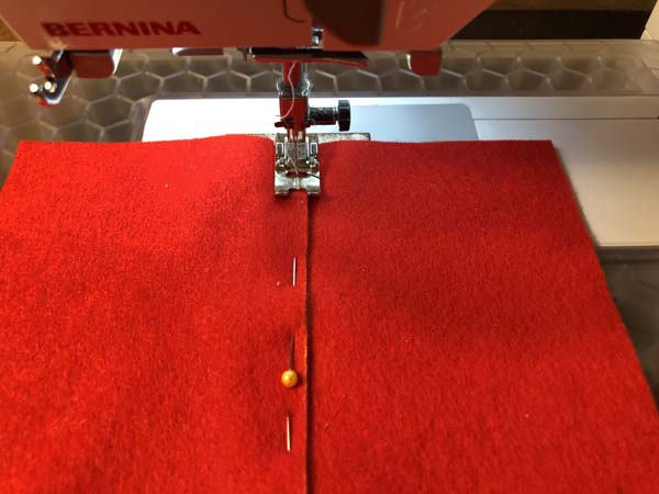 Leather Lapped Seam 6 Stitch Seam