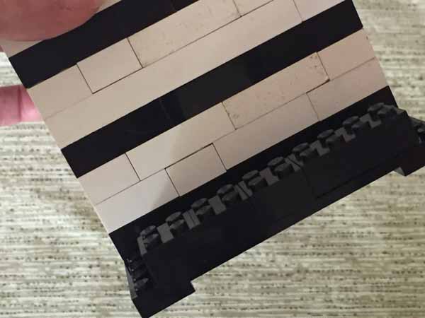 Lego Pen & Pencil Holder with Memo Pad Holder - Layer 1 Memo Pad Holder