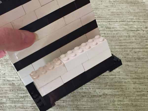 Lego Pen & Pencil Holder with Memo Pad Holder - Layer 2 & 3 Memo Pad Holder