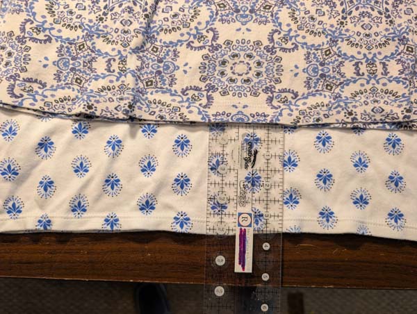 Lengthened Tshirt Method 1 1 Measure to Add