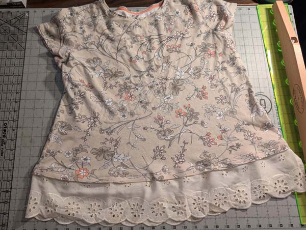 Lengthened Tshirt Method 2 4 Sewn