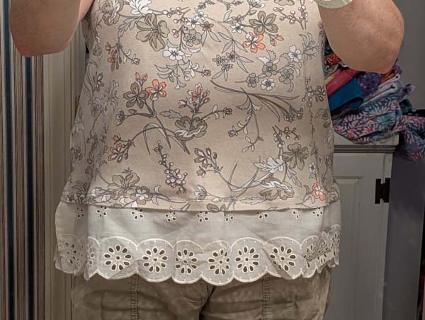 Lengthened Tshirt Method 2 6 Finished on Model