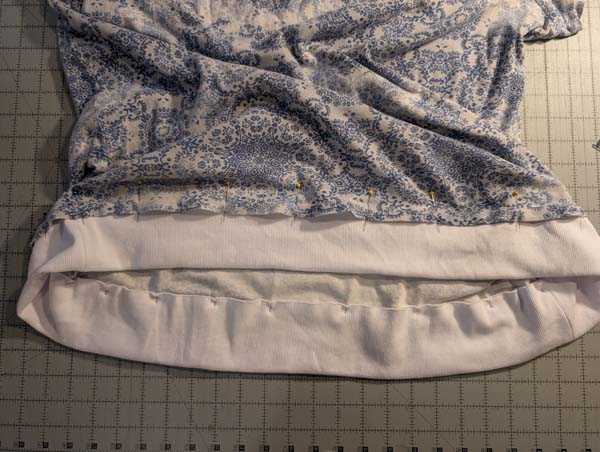 Lengthened Tshirt Method 3 5 Pin Around