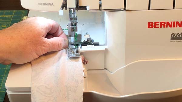 Lettuce Edge Hem Serger Thread Stretch Fabric