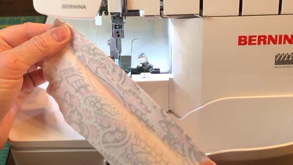 Lettuce Edge Hem Stretch Fabric