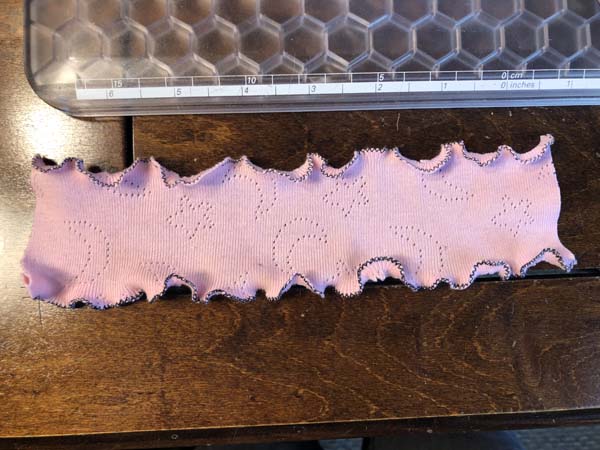 Lettuce Hem 12 Finished Trimmed Front