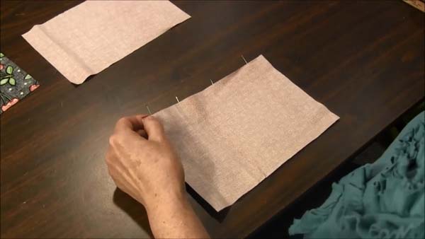 Lined Zipper Pouch Pin Lining