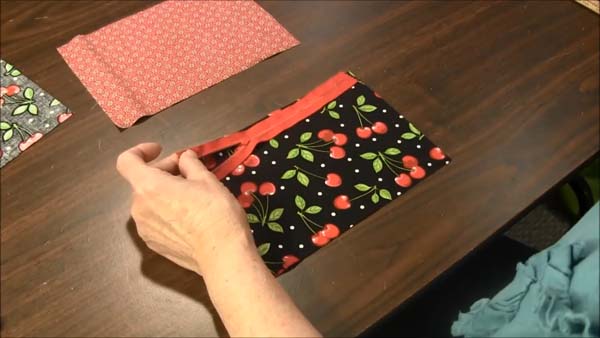 Lined Zipper Pouch Pin Zipper