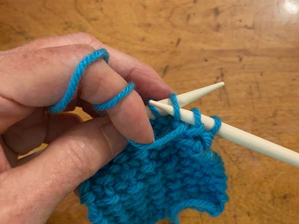 Linen Stitch Knit Pattern 10