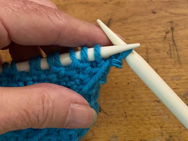 Linen Stitch Knit Pattern 2