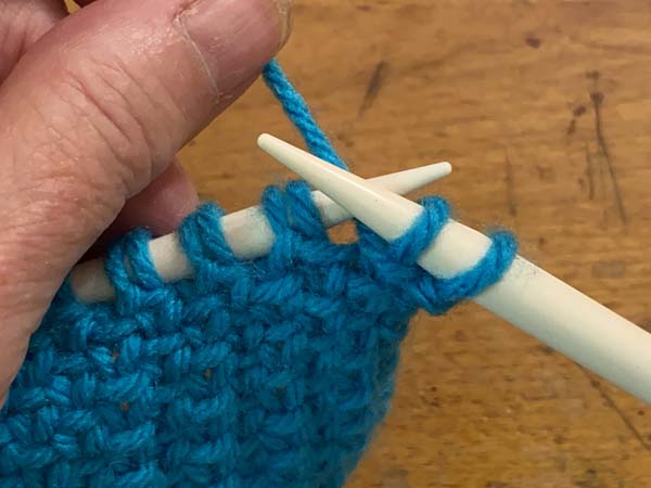 Linen Stitch Knit Pattern 4