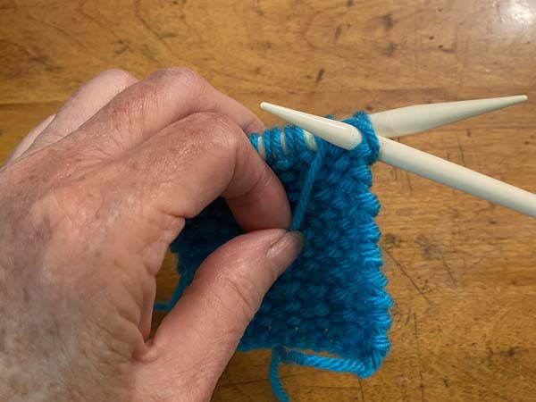 Linen Stitch Knit Pattern 7