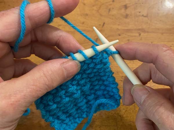 Linen Stitch Knit Pattern 8