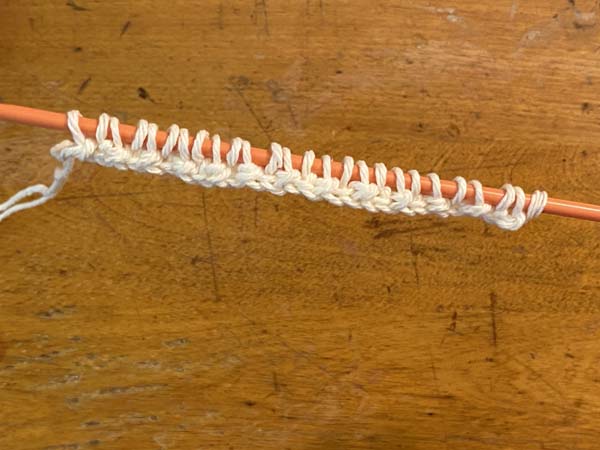 Linen Stitch Mug Rug 6