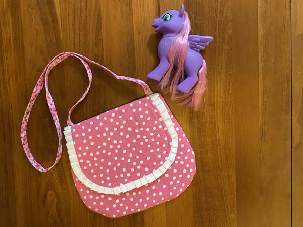 Little Girls Purse with Toy