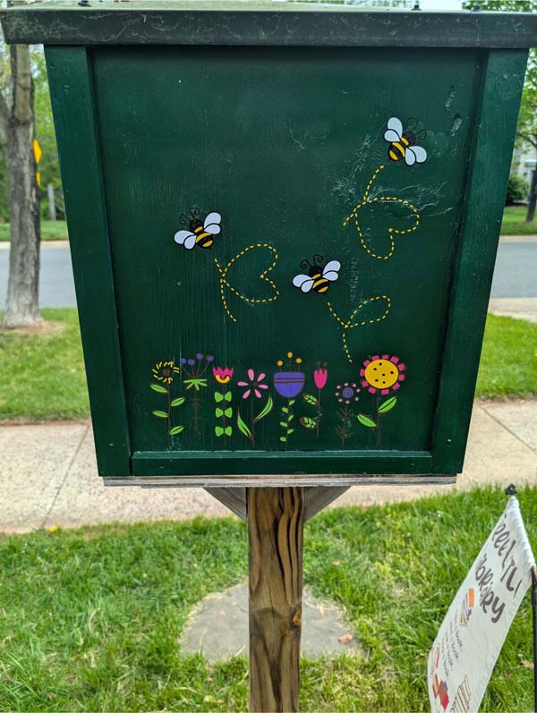 Little book Library back