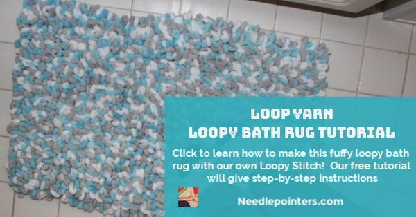 Loop Yarn Loopy Bath Rug Tutorial - Facebook