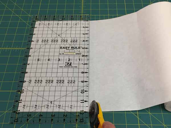 How to make a fabric boa - Cut Stabilizer.JPG