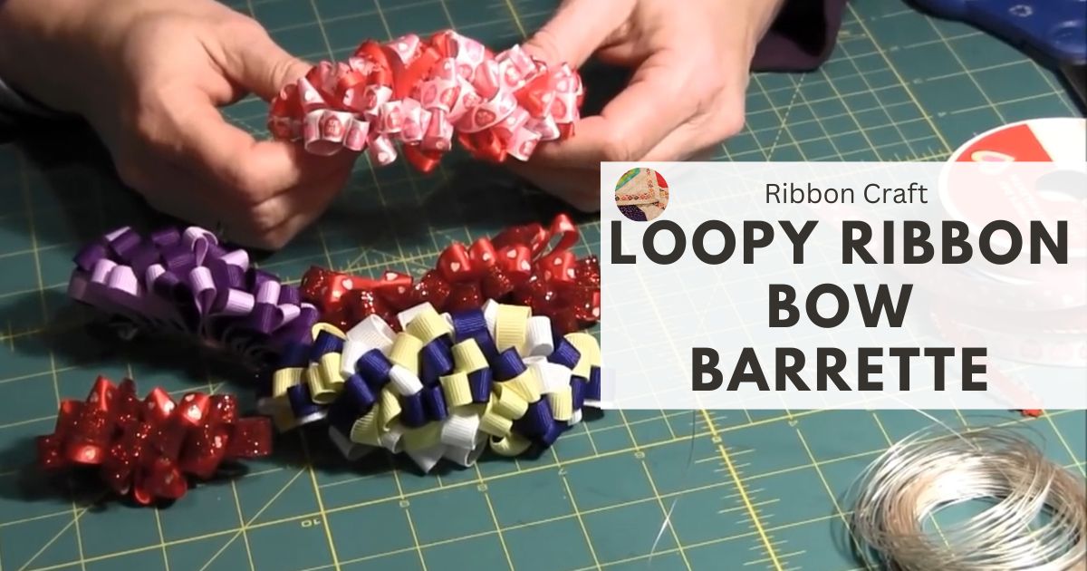 How to Make a Curly Ribbon Bow
