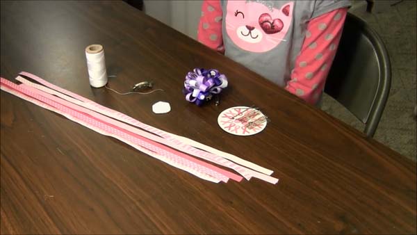 Loopy Ribbon Hair Bow for Doll_1.1.1