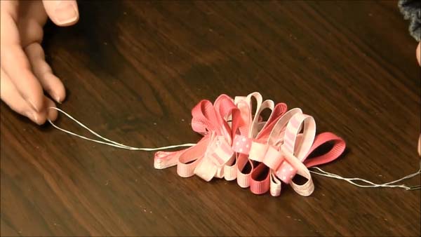 Loopy Ribbon Hair Bow for Doll_1.1.10