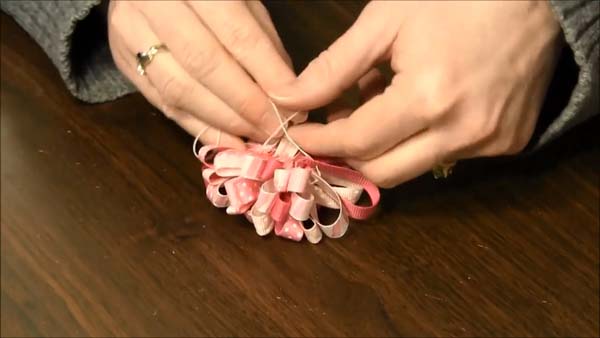 Loopy Ribbon Hair Bow for Doll_1.1.12