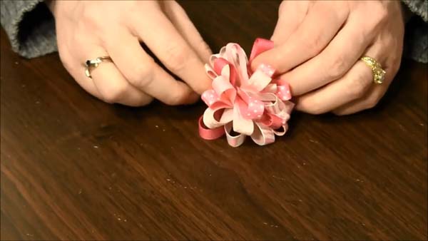 Loopy Ribbon Hair Bow for Doll_1.1.14