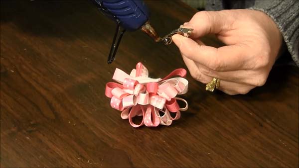 Loopy Ribbon Hair Bow for Doll_1.1.19