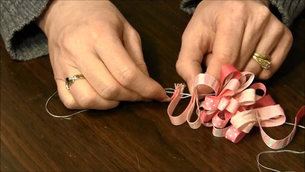 Loopy Ribbon Hair Bow for Doll_1.1.9